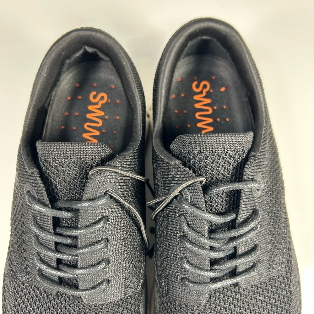 Brand NEW Swims Olsen Knit Oxford Shoe Black Casual Dress Sneakers; Men’s Size 7 - Picture 12 of 16